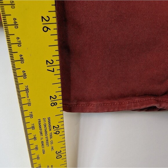 Parker Smith Rust Skinny Jeans Premium Denim Women's Size 30 - Picture 9 of 10